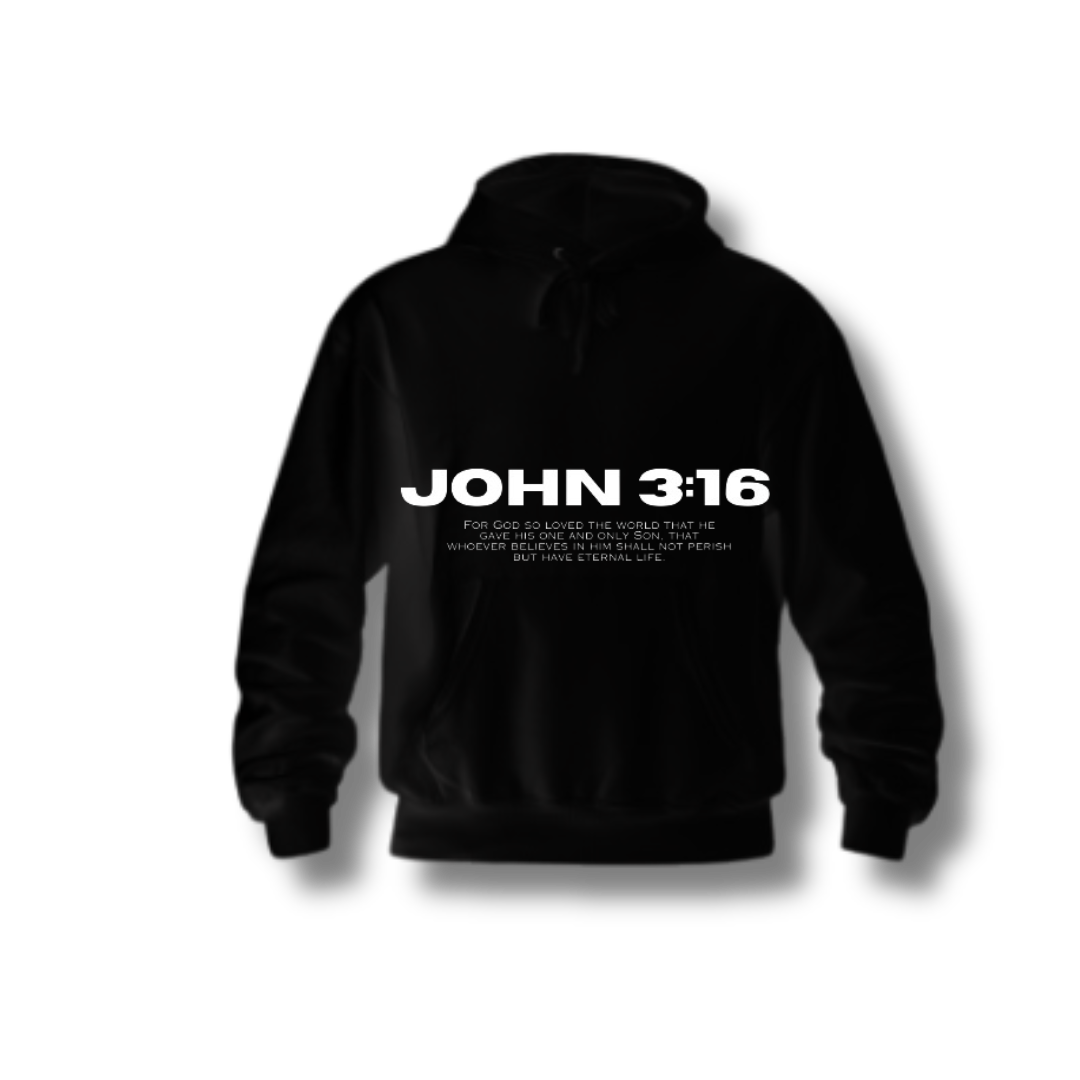 John 3:16 (Premium Hoodie)